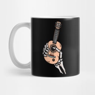 Music and skull Mug